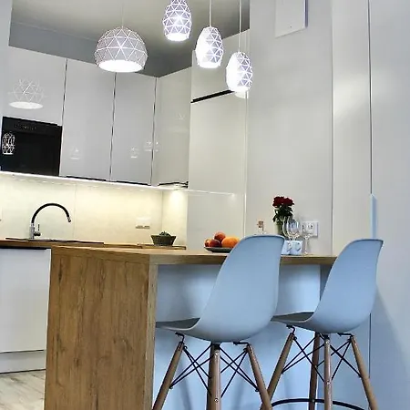 Daire Luxapartmentwarszawa Z Bezplatnym Podziemnym Parkingem Varşova