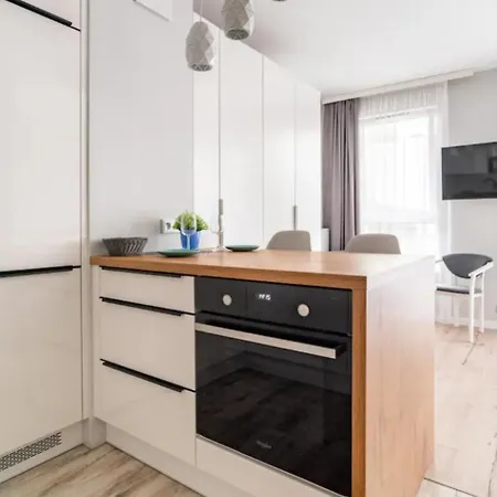 Daire Luxapartmentwarszawa Z Bezplatnym Podziemnym Parkingem Varşova