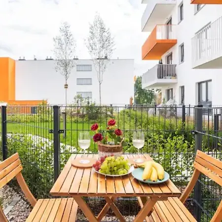 Luxapartmentwarszawa Z Bezplatnym Podziemnym Parkingem Lägenhet *